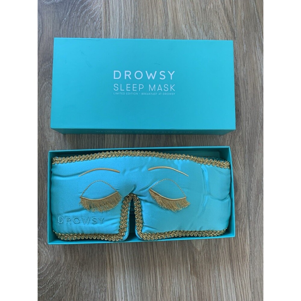 Drowsy Sleep Mask Limited Edition Breakfast at Drowsy NEW IN BOX